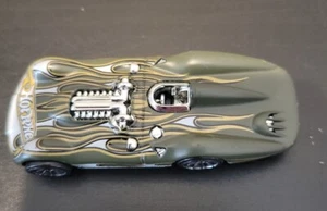 Turbolence Hot Wheels Car 1999 Mat Green - Picture 1 of 4