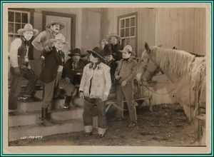 WALTER MILLER & J.P. MCGOWAN in "The Red Rider" Series - Original Photo 1934 - Picture 1 of 2