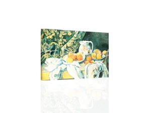 Still Life With Curtain-Cezanne - - CANVAS OR PRINT WALL ART - Picture 1 of 2