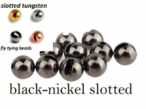 Slotted BLACK NICKEL Tungsten 2.0mm-5.5mm 3/32"-3/16"