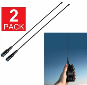 2PCS ANTENNA FOR BAOFENG UV5R 144/430MHZ DUAL BAND ANTENNA NA771 SMA FEMALE - Zdjęcie 1 z 13