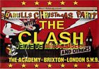 The Clash A 'Scargills Christmas Party', Brixton Academy, Londres  A3 plastifiée