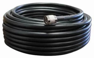 Cellphone SureCall 75-Ft Low Loss LMR-400 Cable Black Color - Picture 1 of 1