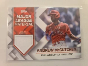 2022 Topps Series 2 Major League Material Jersey Relic Andrew McCutchen #MLM-AM - Picture 1 of 2