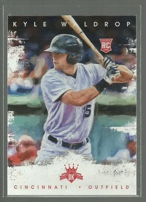 Kyle Waldrop RC 2016 Panini Diamond Kings Rookie Card # 162 Reds Baseball MLB - Image 1 of 2