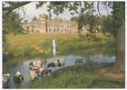 Lacock Abbey, colour postcard, posted 2nd class stamp