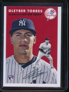 2018 Topps Throwback Thursday Gleyber Torres RC Karte #257 NYY Rookie SP - Bild 1 von 2