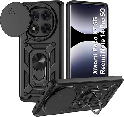 Compatible Xiaomi Redmi Note 14 Pro 5G Case (Not for 4G) & Xiaomi Poco X7 5G - Image 1 of 4