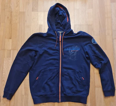 Moletom com capuz NAPAPIJRI, AZUL, tamanho XL - Imagem 1 de 4