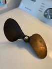 Vintage Johnson Propeller Company Race prop - 2 blade brass. Elto / Calle Others
