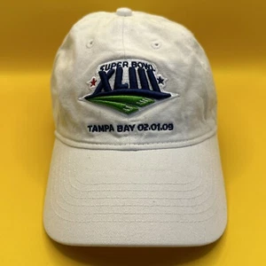 Super Bowl Tampa Bay XLIII NFL Cap Hat Reebok Pittsburgh Steelers 2/1/2009 RARE! - Picture 1 of 9