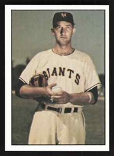 Larry Jansen 1979 TCMA The 1950's #255 New York Giants {0814