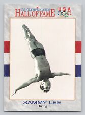 1991 U.S. Olympic Cards Hall Of Fame Sammy Lee Diving #49