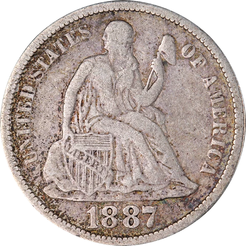 1887-S Seated Liberty Dime Great Deals From The Executive Coin Company Cover