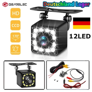 170° Rückfahrkamera Auto Kamera Einparkhilfe KFZ LKW Nachtsicht HD Wasserdicht - Bild 1 von 12