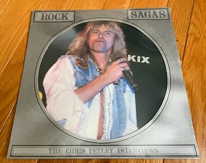 KIX "Chris Tetley Interviews" SEALED Interview Picture Disc Vinyl LP UK Import - Picture 1 of 1