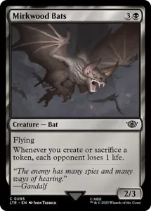1x Mirkwood Bats NM Eng MTG - LOTR: Tales of Middle Earth - Picture 1 of 1