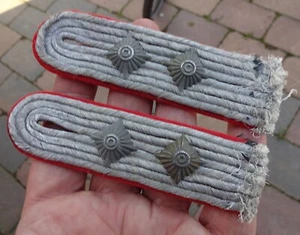original Paar Schulterstücke Flak Luftwaffe Hauptmann - Bild 1 von 4