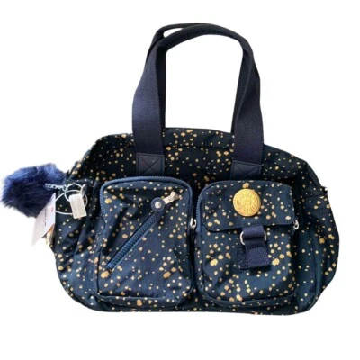 reduced brandnew Kipling vintage Luggage Defea Medium Handbag Messenger navy - Bild 1 von 4