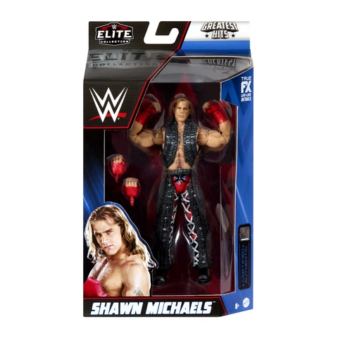 Shawn Michaels - WWE Elite Greatest Hits 2 Mattel Toy Wrestling Figure Cover