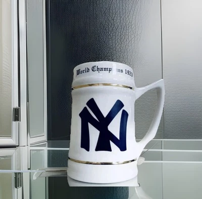 NUEVA YORK YANKEES RARO 1923 VINTAGE SERIE MUNDIAL STEIN Babe Ruth Wally Pipp Foto 1 de 4