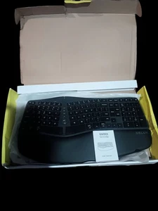 Wireless Delux GM901D Ergonomic Keyboard - Picture 1 of 3