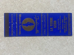 AH29 Vintage Matchbook Cover La Verne Kern Apparel Danville Pennsylvania PA - Picture 1 of 2