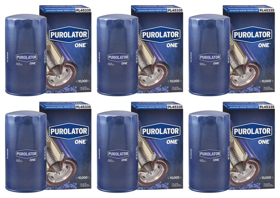 Filtro de aceite de motor Purolator ONE 6 piezas para Dodge Ram 4500 2008-2010 1K1ZS Foto 1 de 1