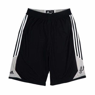 San Antonio Spurs NBA Adidas Team Issued Authentic Reversible Practice Shorts - Image 1 of 4