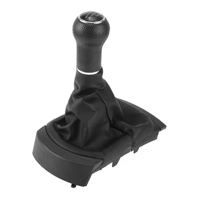 Pomello del cambio 5 velocità con copertura per SEAT Ibiza 2002-08 e similpelle — 第 1/4 张图片