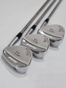 Cleveland RTX 588 Wedge Set * 52, 56 & 60 Deg * DG Wedge Flex Shafts * Good Cond - Picture 1 of 15