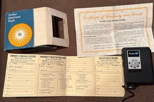 Vintage Vivitar Electronic Flash Attachment Model 91 New Old Stock - Picture 1 of 9