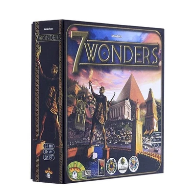 New 7 Wonders Board Game Party Game 2-7 Players Family Game - Image 1 of 4