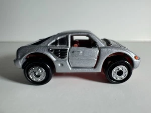 Micro Machines Ferrari Mondial Deluxe Silver 1989 Galoob Vintage Car - Picture 1 of 8