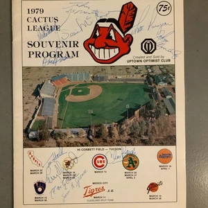 Vintage 1979 Cleveland Indians Cactus League Autographs Willie McCovey #3300 - Bild 1 von 9