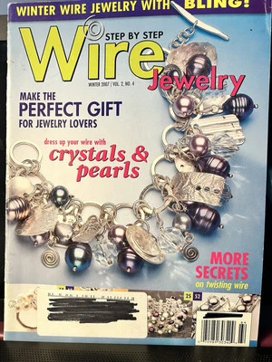 Step By Step Wire Jewelry Magazine Winter 2007 Crystals And Pearls — 第 1/4 张图片