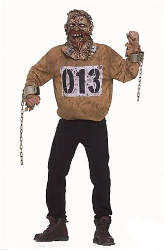 CADEIA GANG HORROR ZUMBI ADULTO TAMANHO ÚNICO - NOVO!!!!!!!!!! - Imagem 1 de 1