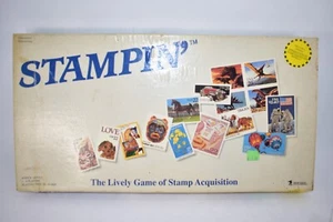 GIOCO DA TAVOLO VINTAGE 1989 FRANCOBOLLO COMPLETO - Foto 1 di 8