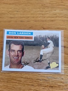 2003 TOPPS FAN FAVORITES #104 DON LARSEN NEW YORK YANKEES. FREE SHIP 