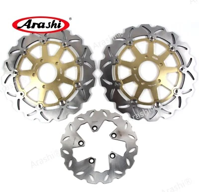Front Rear Brake Discs Rotors For Suzuki GSXR1300 GSX 1300 R Hayabusa 1999-2007 — 第 1/4 张图片