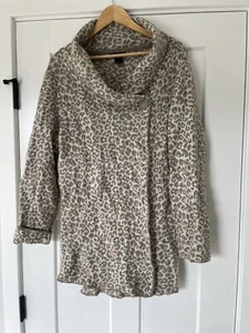 Christian Siriano NY Damen Tiermotiv Pullover Cardigan Größe 1X - Bild 1 von 14