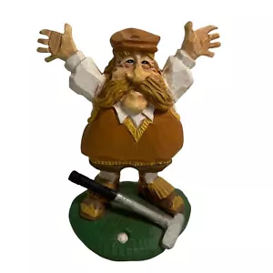 De colección Años 90 David Frykman 6" Portafolio El Agujero Del Golfista En Una Figura 1996 Difícil de Encontrar - Imagen 1 de 6