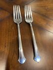 LOT OF 2 TOWLE STERLING SILVER FORKS CHIPPENDALE PAT 1937 6 5/8”