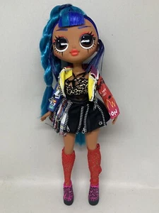 LOL Surprise OMG Remix 10" PUNK GRRRL Girl Doll Blue Hair Shaved Sides Dressed - Picture 1 of 6