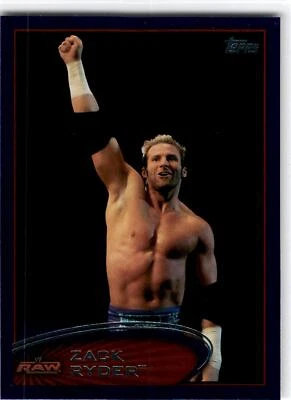 2012 Topps WWE #19 Zack Ryder Purple - Image 1 of 2