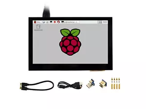 Waveshare 800x480 4.3inch HDMI LCD IPS Capacitive Touch Screen for Raspberry Pi - Picture 1 of 11