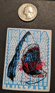 I Kill Pxls Sticker *** shark sticker **Techno Sticker *** Pop Sticker - Picture 1 of 1