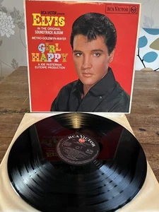 Elvis Presley Girl Happy 1965 Mono Near Mint - Picture 1 of 8