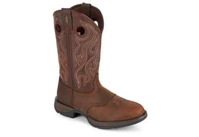BOTA WESTERN CON SILLÍN MARRÓN REBEL™ BY DURANGO® - DB5474 Foto 1 de 4