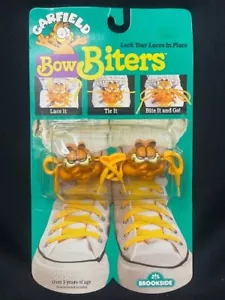 Accessori scarpe Garfield 1978 vintage retrò Bow Biters by Brookside Garfield - Foto 1 di 7